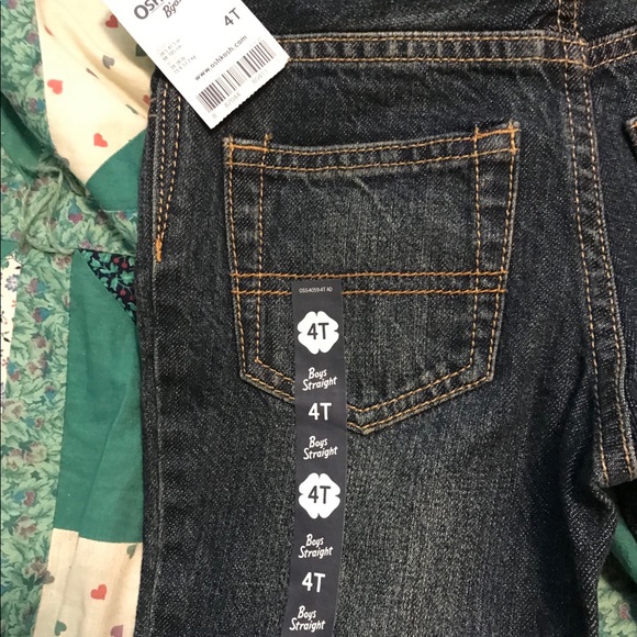 OshKosh B'Gosh Straight Leg Jeans Sz 4T - Picture 3 of 5